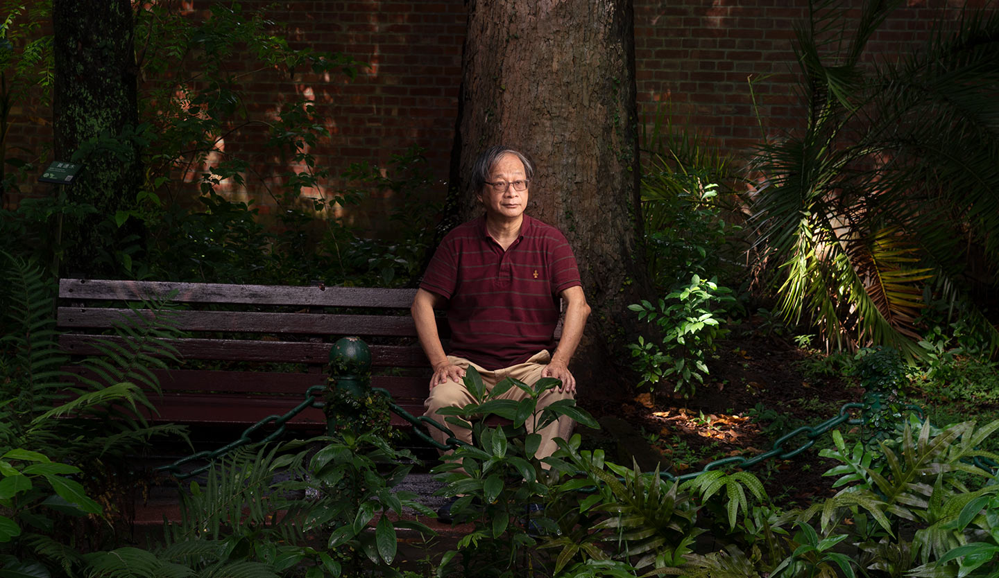 植物園是給予作家小野最多啟蒙和養分的地方。(攝影／劉子正)